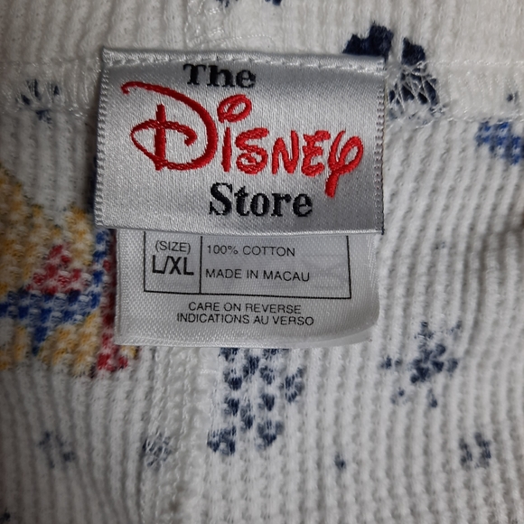 Disney Winnie-the-Pooh Snowflake Thermal PJ Pant SZ L/XL - Picture 5 of 5